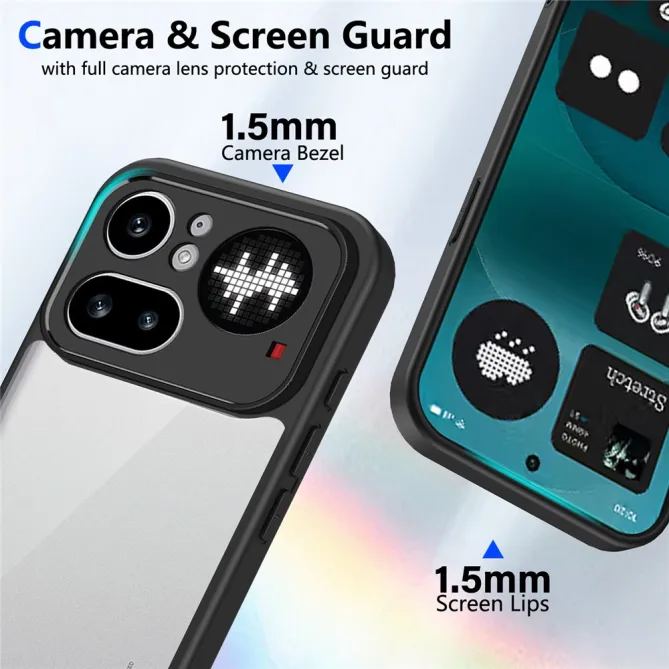 Coque Nothing Phone (4a) Pro Hybride Mate Dos Transparent