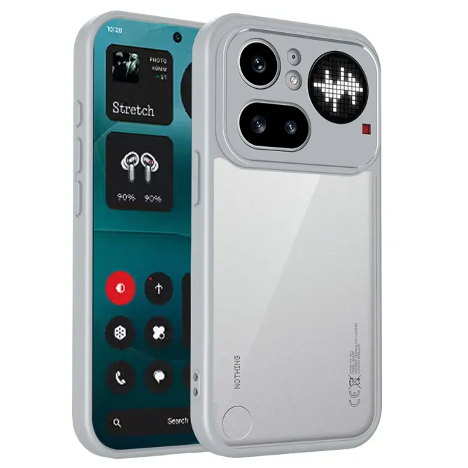 Coque Nothing Phone (4a) Pro Hybride Mate Dos Transparent