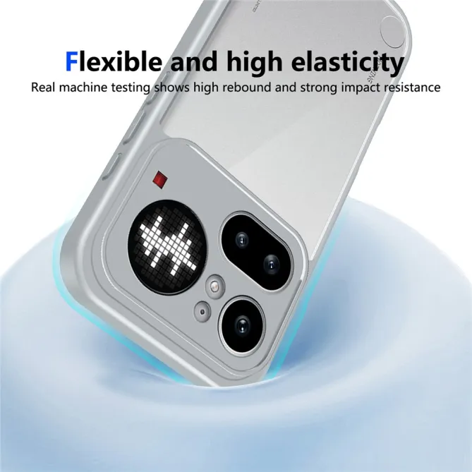 Coque Nothing Phone (4a) Pro Hybride Mate Dos Transparent