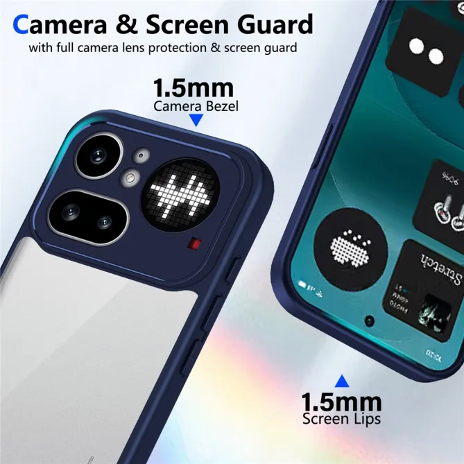 Coque Nothing Phone (4a) Pro Hybride Mate Dos Transparent