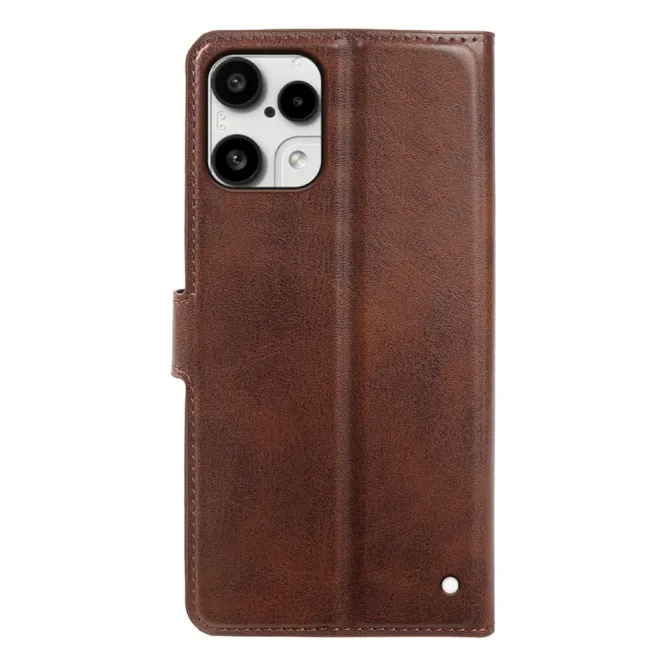 Housse Nothing Phone (3a) Lite Style Cuir Nappa avec Porte-Cartes et Support