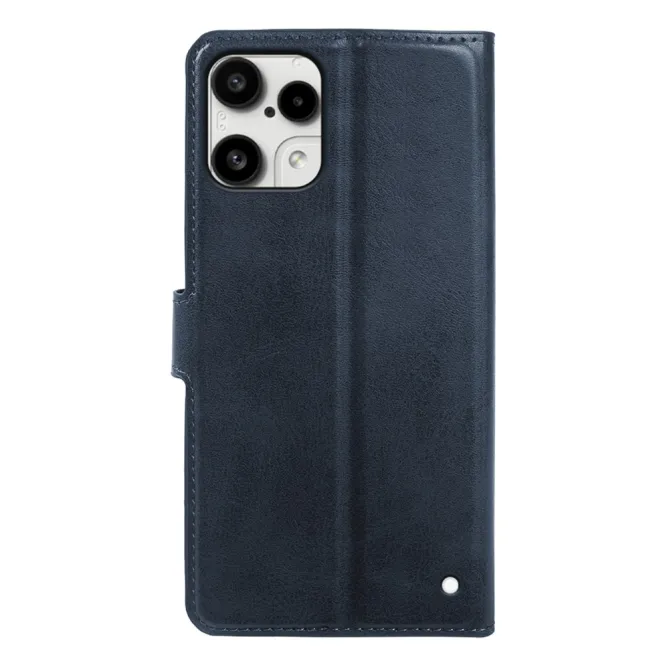 Housse Nothing Phone (3a) Lite Style Cuir Nappa avec Porte-Cartes et Support