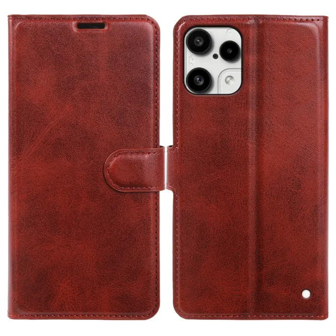 Housse Nothing Phone (3a) Lite Style Cuir Nappa avec Porte-Cartes et Support