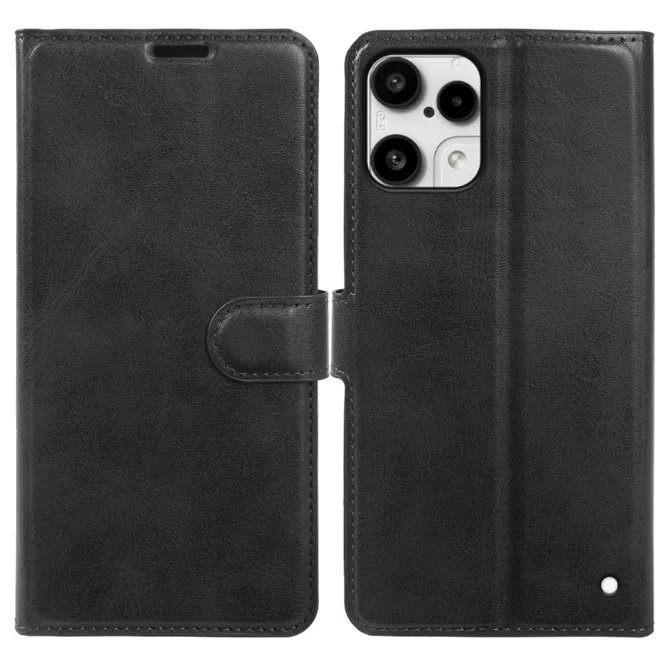 Housse Nothing Phone (3a) Lite Style Cuir Nappa avec Porte-Cartes et Support