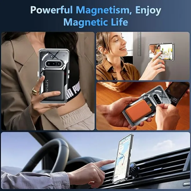 Coque Nothing Phone (4a) Magnétique Transparente Anti-Choc