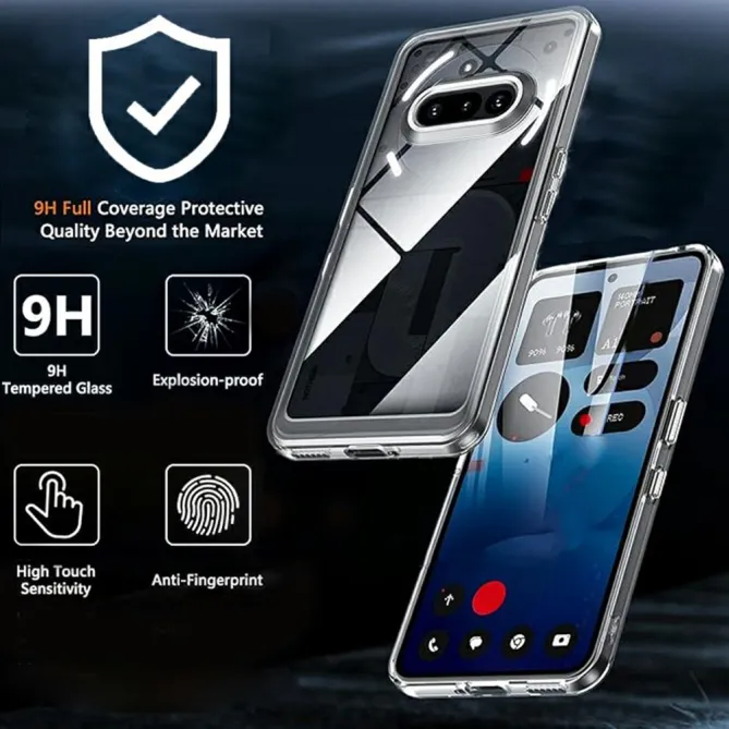Coque Nothing Phone (4a) Transparente Anti-Choc Grade Militaire