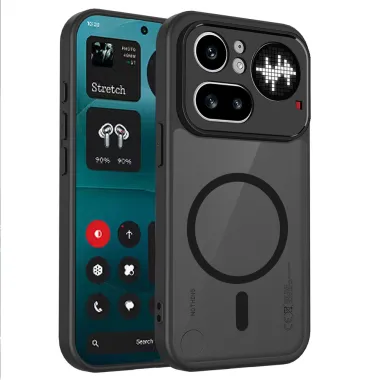 Coque Nothing Phone (4a) Pro Magnétique Mate Semi-Transparente