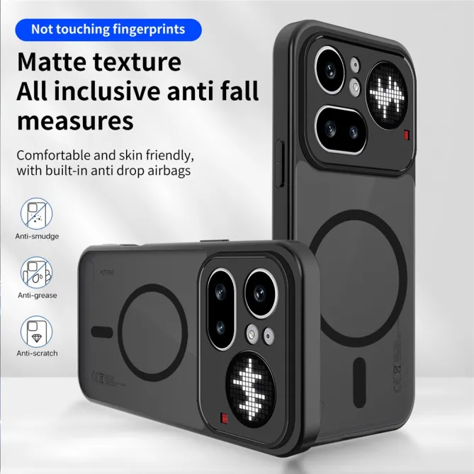 Coque Nothing Phone (4a) Pro Magnétique Mate Semi-Transparente