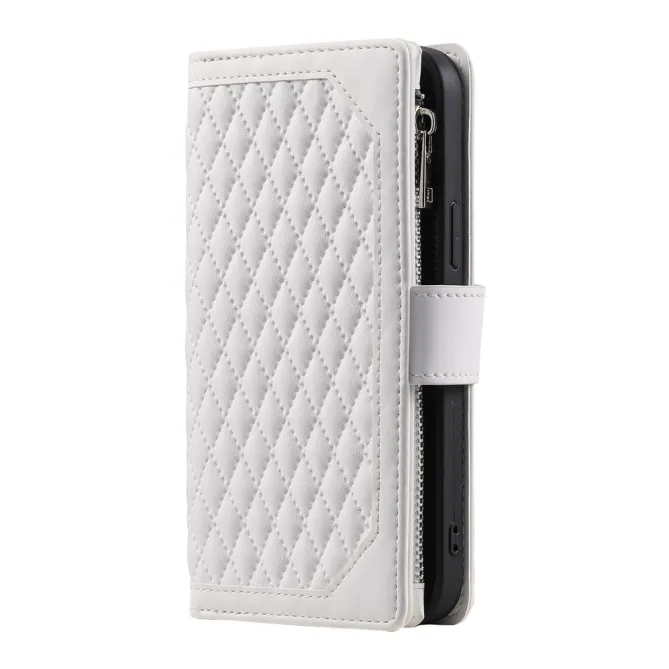 Housse Nothing Phone (4a) Matelassée Losanges Portefeuille Zippée