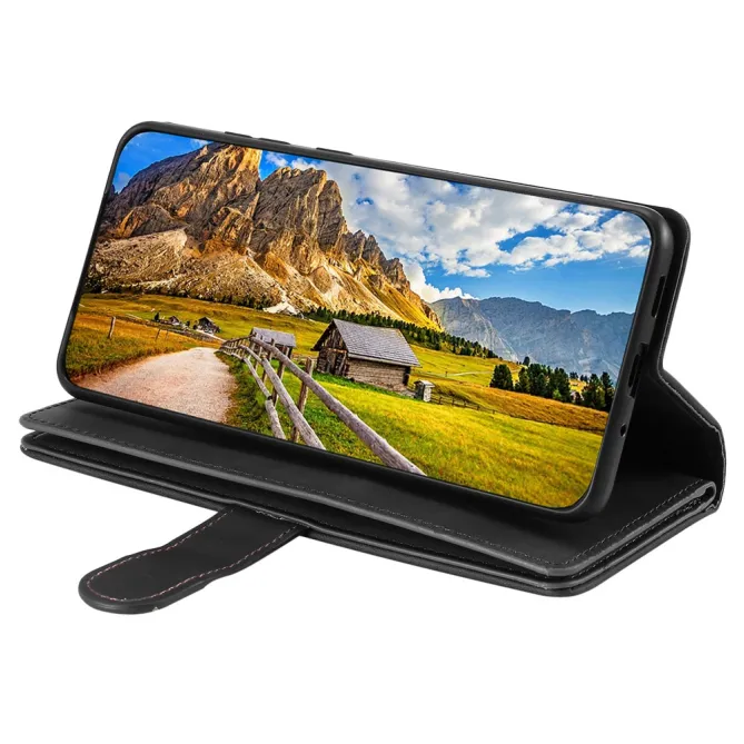 Housse Nothing Phone (4a) Portefeuille 9 Cartes Zippée avec Lanière