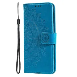 Housse Nothing Phone (4a) Mandala Simili Cuir avec Lanière