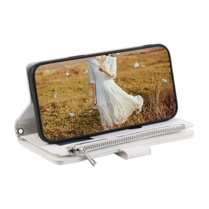 Housse Nothing Phone (4a) Pro Matelassée Losanges Portefeuille Zippée