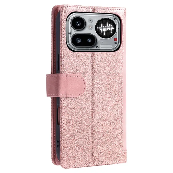 Housse Nothing Phone (4a) Pro Portefeuille 9 Cartes Zippée avec Lanière