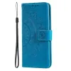 Housse Nothing Phone (4a) Pro Mandala Simili Cuir avec Lanière