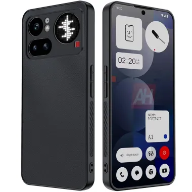 Coque Nothing Phone (4a) Pro Simili Cuir Grainé Ultra Fine