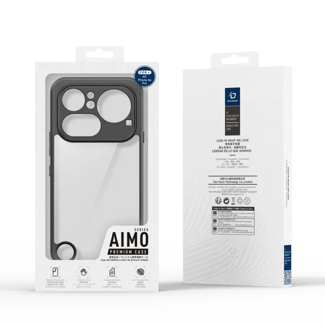 Coque Nothing Phone (4a) Pro Aimo Transparent
