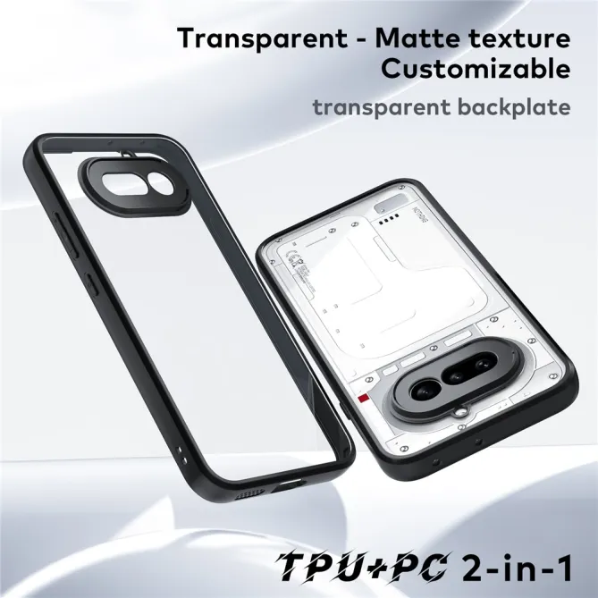 Coque Nothing Phone (4a) Hybride Dos Transparent