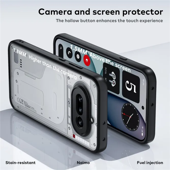 Coque Nothing Phone (4a) Hybride Dos Transparent