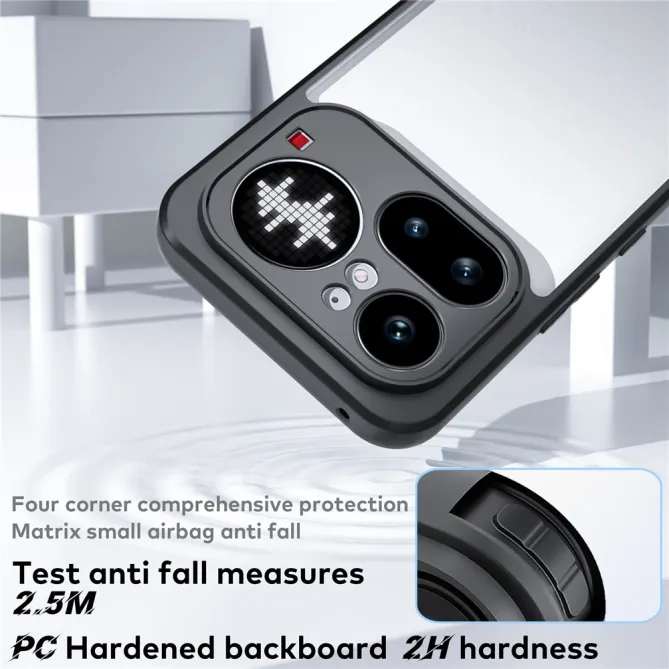 Coque Nothing Phone (4a) Pro Hybride Dos Transparent