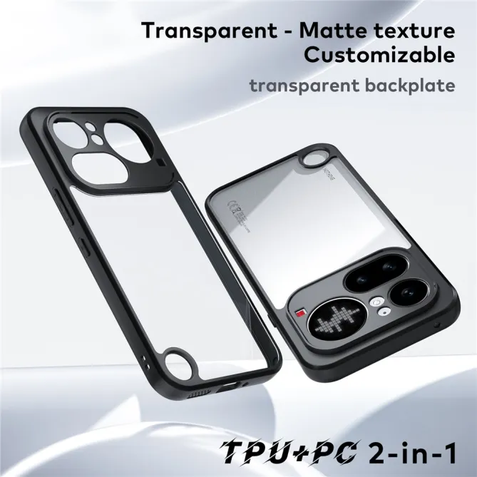 Coque Nothing Phone (4a) Pro Hybride Dos Transparent