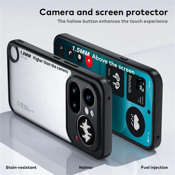 Coque Nothing Phone (4a) Pro Hybride Dos Transparent