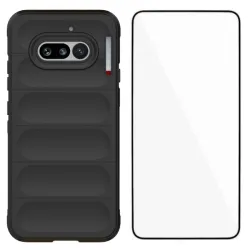 Coque Nothing Phone (4a) Grip Anti-Dérapante avec Verre Trempé