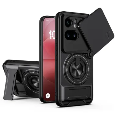 Coque Nothing Phone (4a) Pro Magnétique Cache Objectif Support Pliable