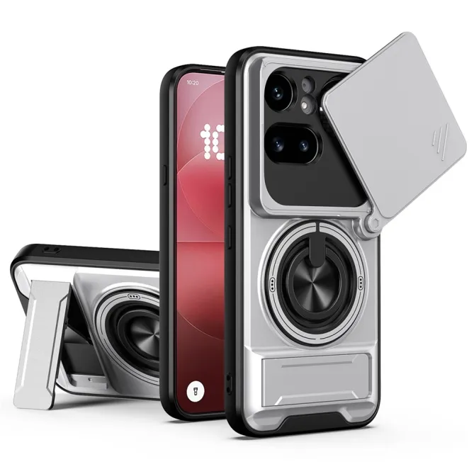 Coque Nothing Phone (4a) Pro Magnétique Cache Objectif Support Pliable