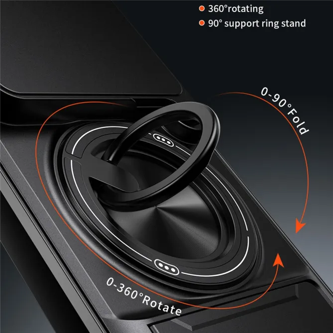 Coque Nothing Phone (4a) Pro Magnétique Cache Objectif Support Pliable