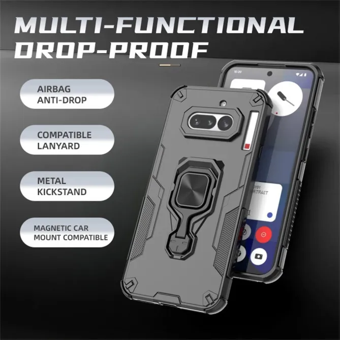 Coque Nothing Phone (4a) Armor Béquille Rotative