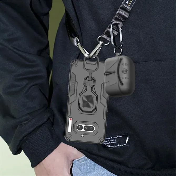 Coque Nothing Phone (4a) Armor Béquille Rotative