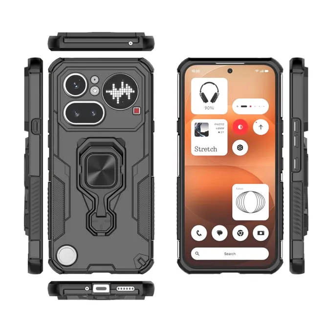 Coque Nothing Phone (4a) Pro Armor Béquille Rotative