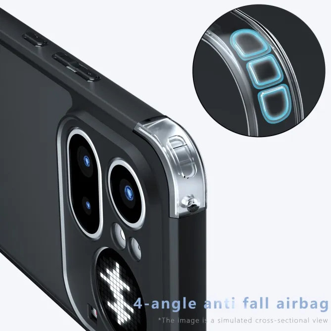 Coque Nothing Phone (4a) Pro Bumper Transparent