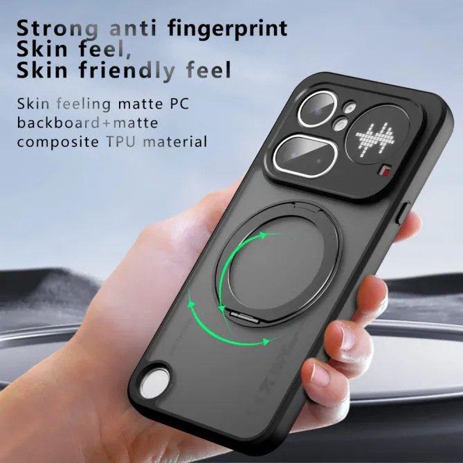 Coque Nothing Phone (4a) Pro Magnétique Mate Support Rotatif