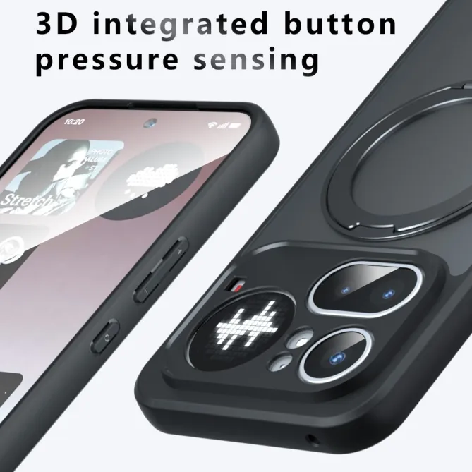 Coque Nothing Phone (4a) Pro Magnétique Mate Support Rotatif