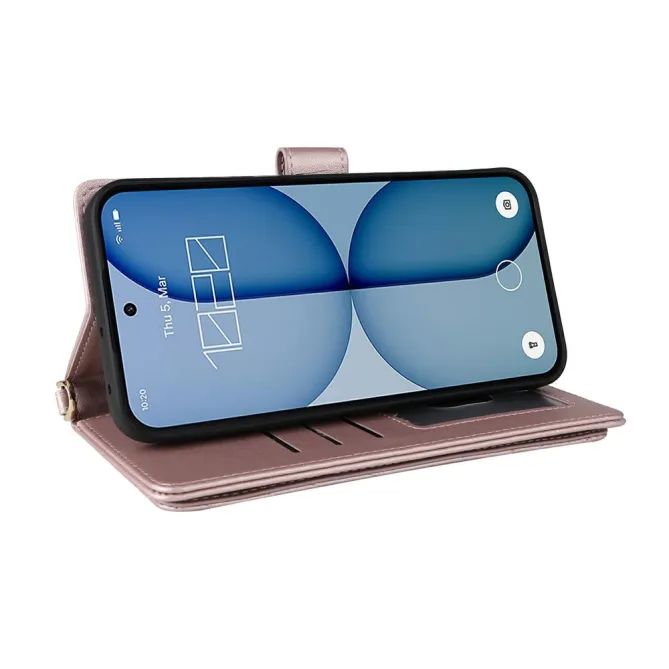 Housse Nothing Phone (4a) Matelassée Portefeuille Bandoulière