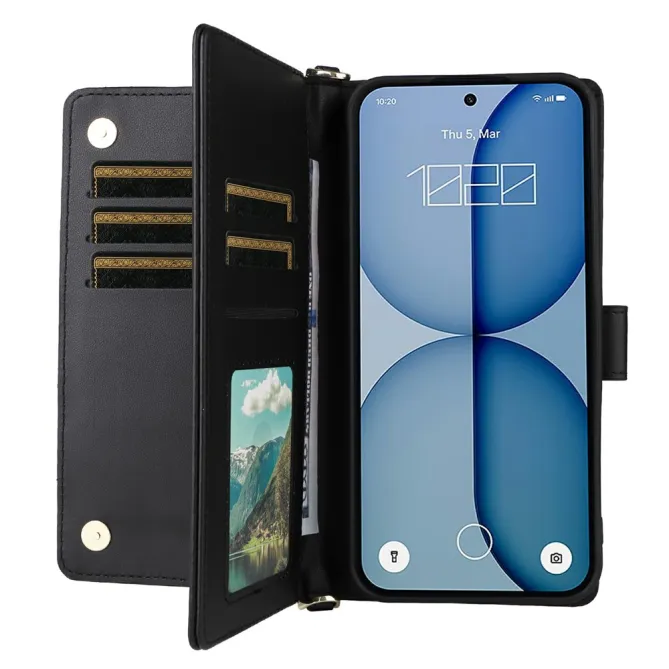 Housse Nothing Phone (4a) Matelassée Portefeuille Bandoulière