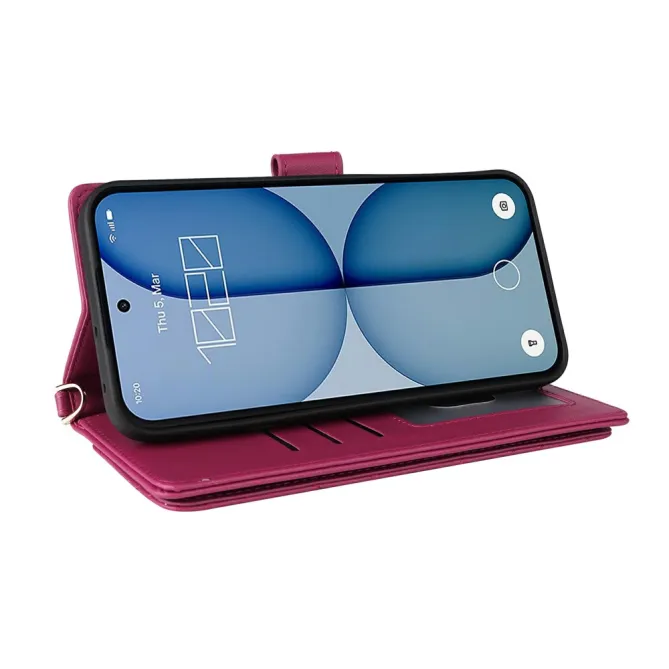 Housse Nothing Phone (4a) Matelassée Portefeuille Bandoulière