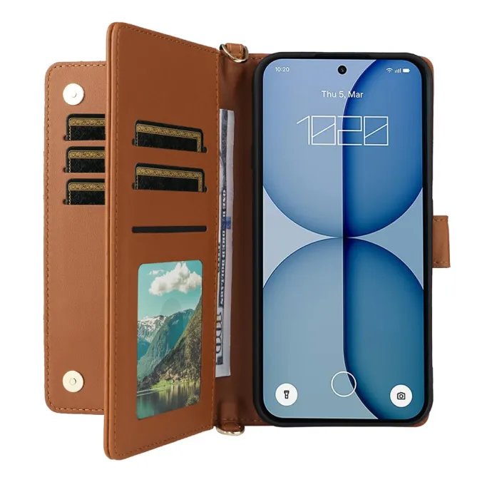 Housse Nothing Phone (4a) Matelassée Portefeuille Bandoulière