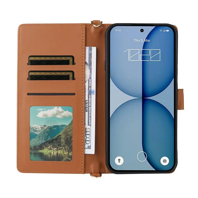 Housse Nothing Phone (4a) Matelassée Portefeuille Bandoulière