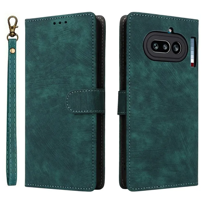 Housse Nothing Phone (4a) Rétro avec Lanière de Poignet