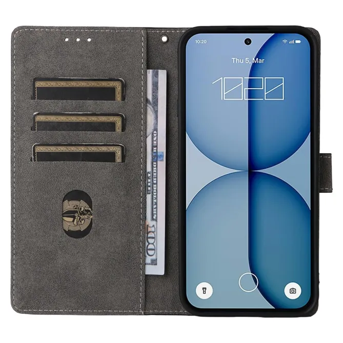 Housse Nothing Phone (4a) Rétro avec Lanière de Poignet