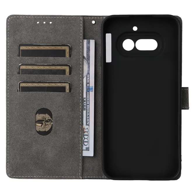 Housse Nothing Phone (4a) Rétro avec Lanière de Poignet