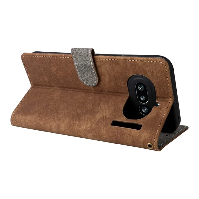 Housse Nothing Phone (4a) Rétro avec Lanière de Poignet