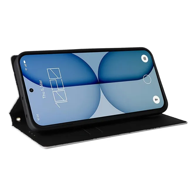 Flip Cover Nothing Phone (4a) Simili Cuir Géométrique