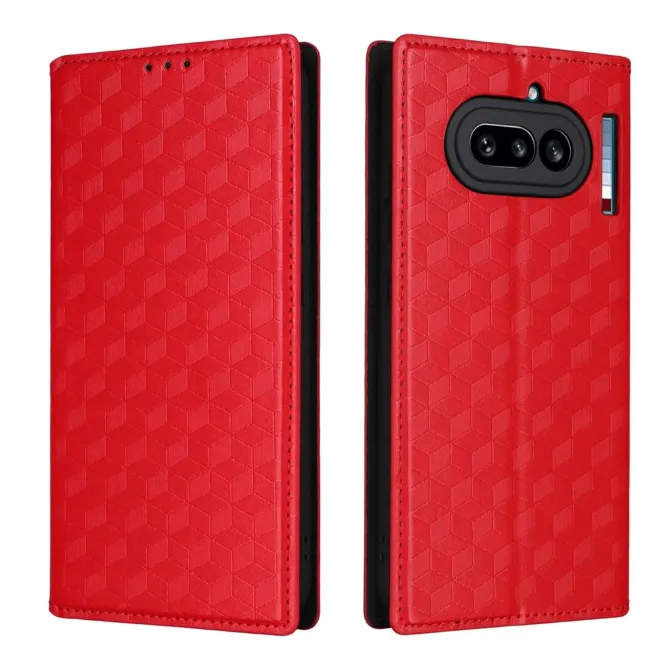 Flip Cover Nothing Phone (4a) Simili Cuir Géométrique