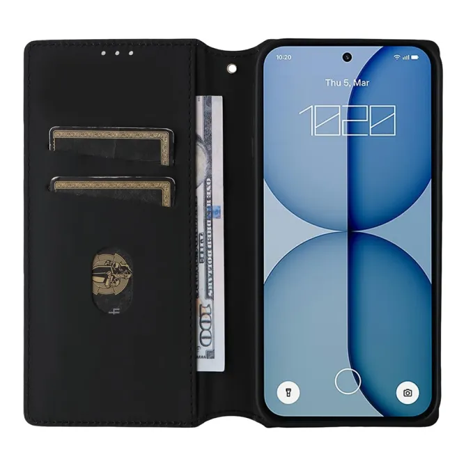 Flip Cover Nothing Phone (4a) Simili Cuir Géométrique