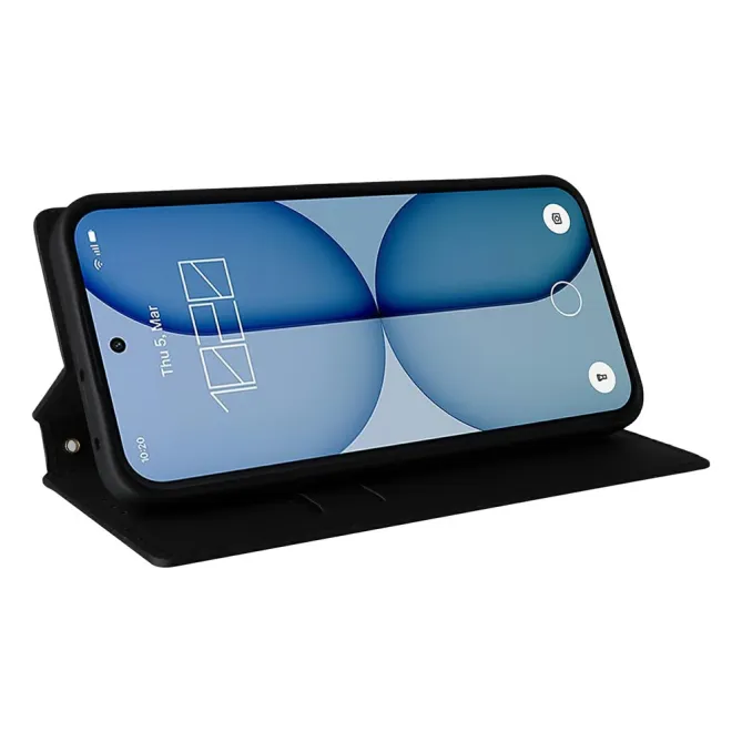 Flip Cover Nothing Phone (4a) Simili Cuir Géométrique