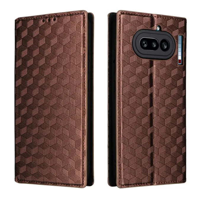 Flip Cover Nothing Phone (4a) Simili Cuir Géométrique