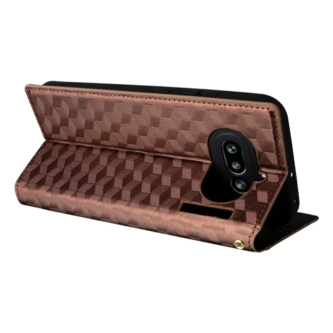 Flip Cover Nothing Phone (4a) Simili Cuir Géométrique